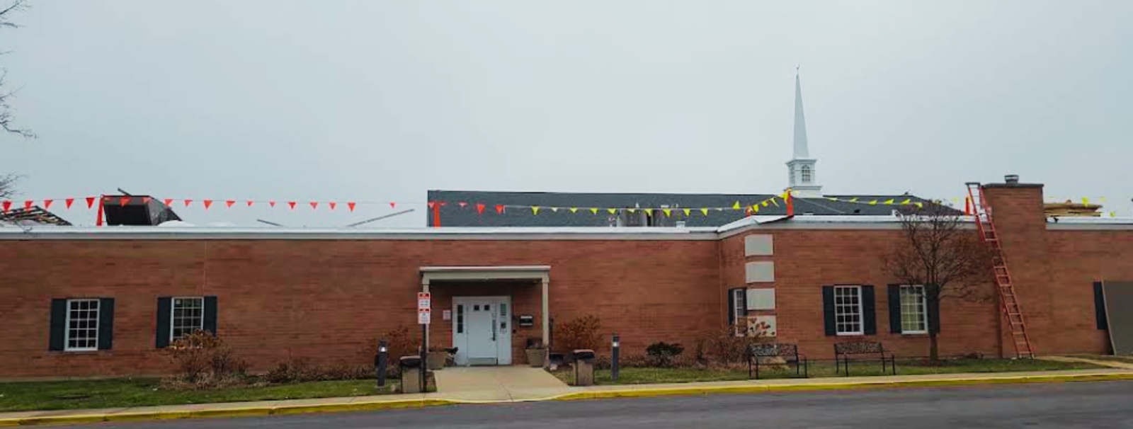 Exterior view of Islamic Center of Wheaton Wheaton IL building